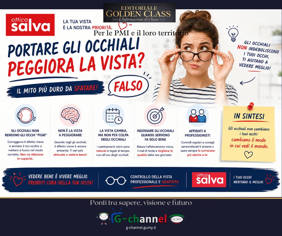 Portare gli occhiali peggiora la vista? Il mito più duro da sfatare